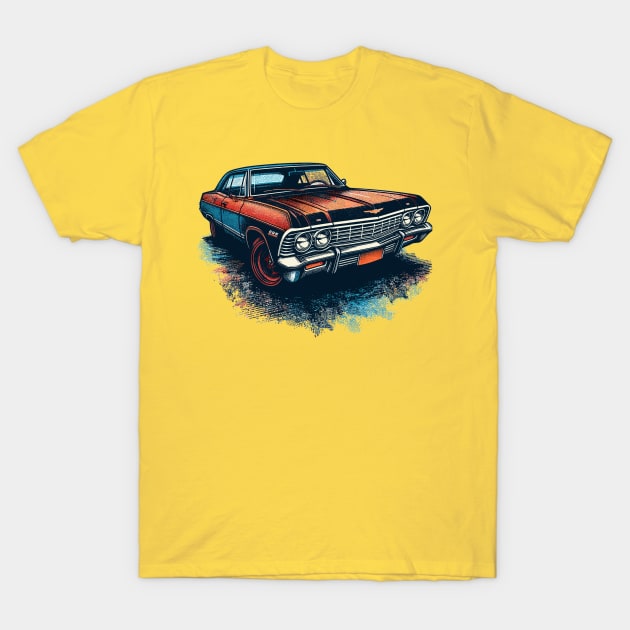 Chevy Bel Air Impala T-Shirt by Vehicles-Art